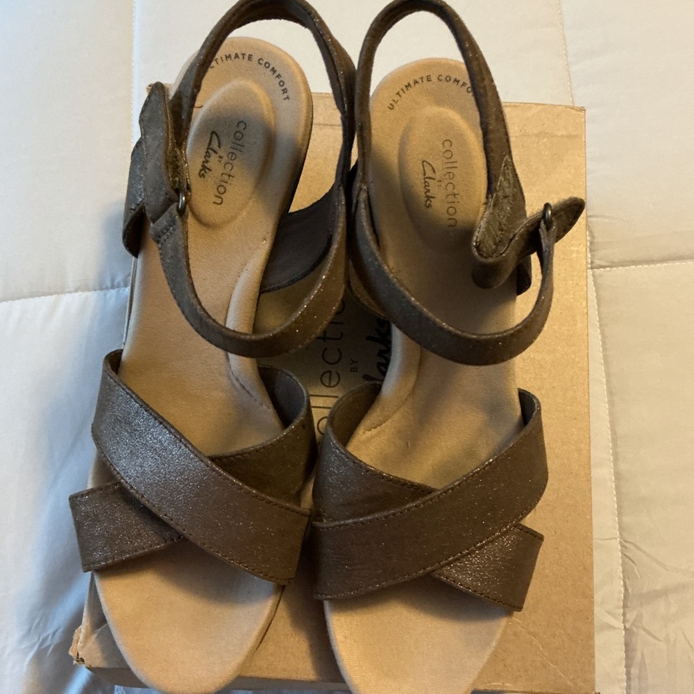 Clarks Brown Sandals